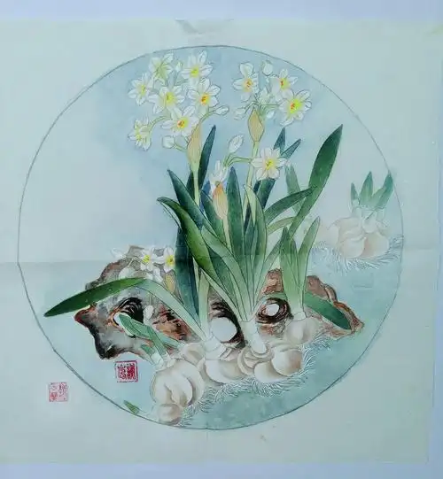 谢岚工笔画作品(二)