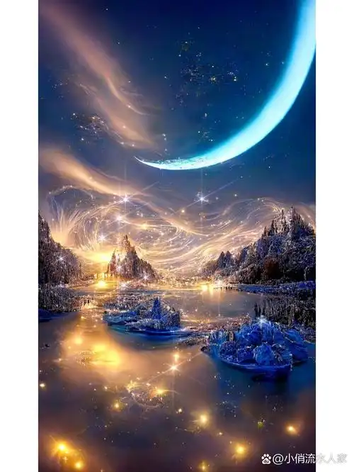 绝美二次元星空壁纸!原图放后面啦!