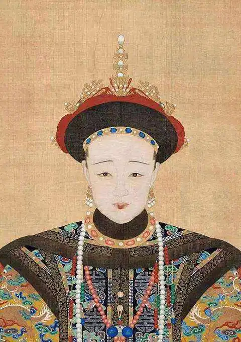 道光帝皇后:孝穆成皇后,钮祜禄氏(画像现珍藏于国外)