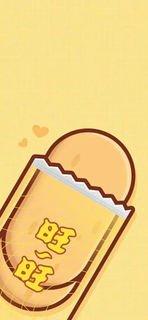 有没有类似这种可爱又沙雕的手机壁纸