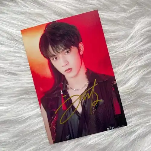 tnt签名照 时代少年团笔签名照片保真无印刷 刘耀文宋亚轩签名 文2