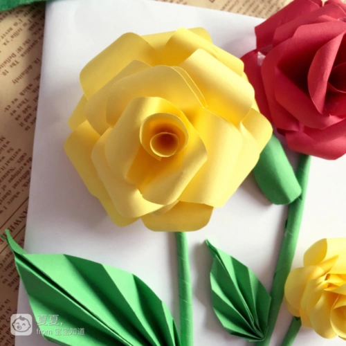 折纸立体花,让手工点缀你的生活