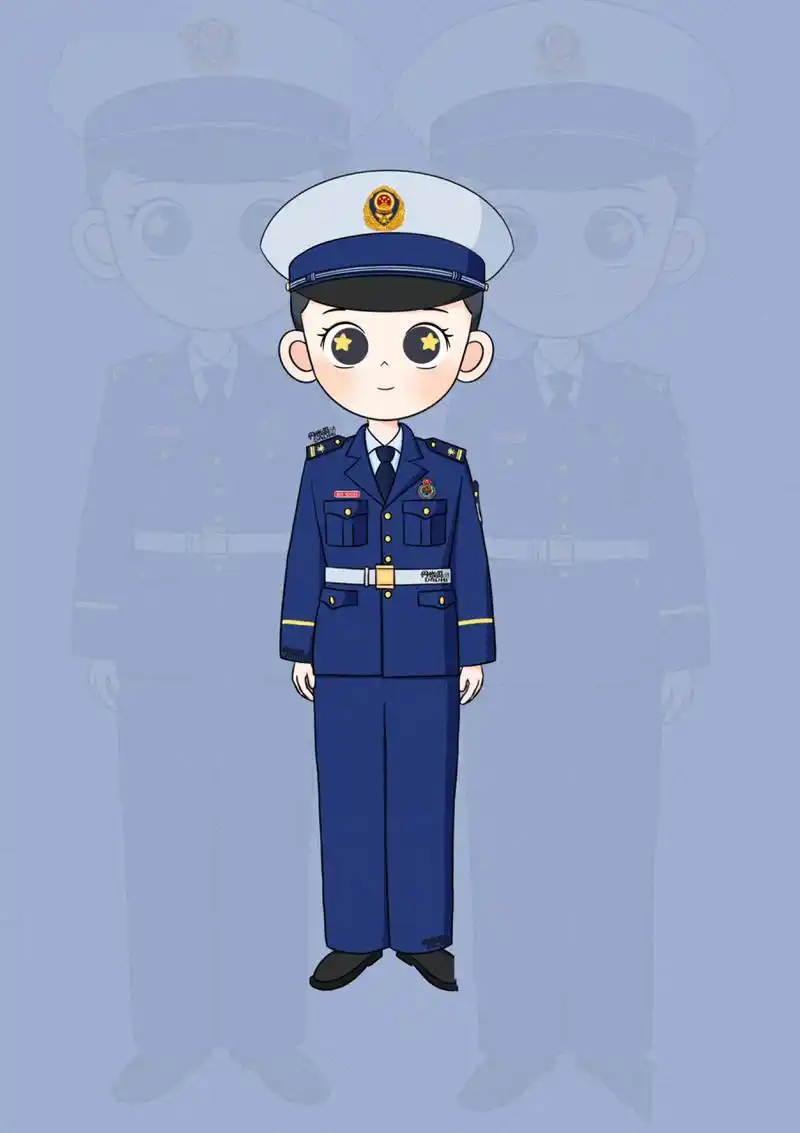 q版消防员|q版蓝朋友 他们不是生来勇敢,而是选择无畏.