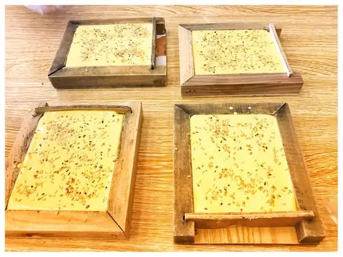 大功告成,我亲手做的松花饼