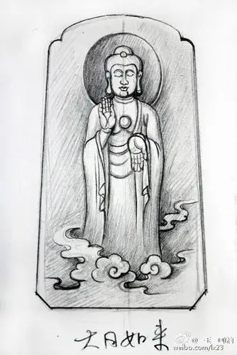 《八大守护神》的玉雕设计 手稿玉雕手绘图 玉雕素材 玉雕设计 玉雕