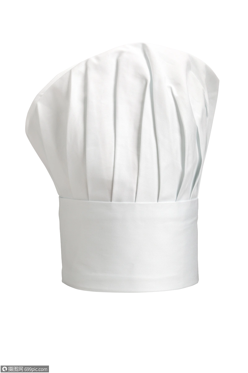 超高清厨师帽帽子厨房用品