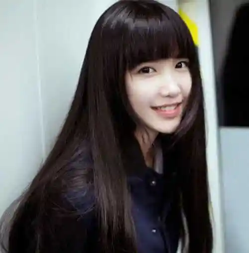 女生圆脸流行发型设计(2) - 圆脸发型 - 发型社