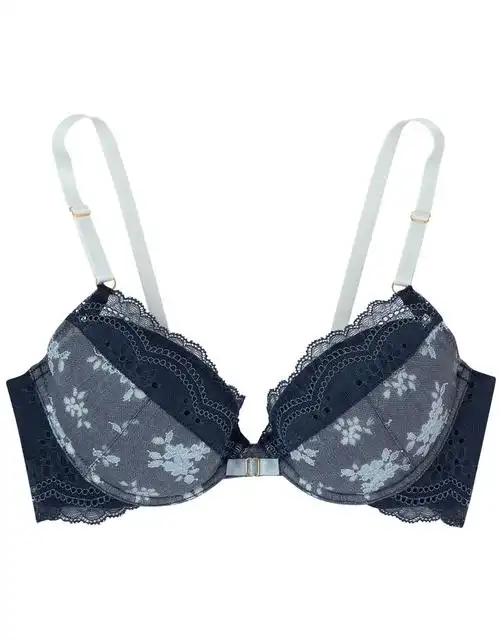 日本代购华歌尔正品内衣专柜女聚拢透气蕾丝文胸胸罩fb2012