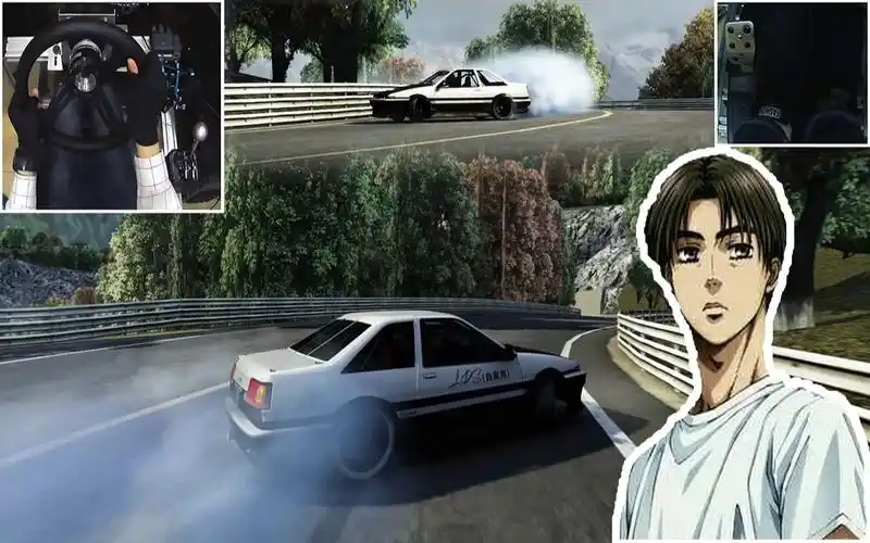 做一回藤原拓海榛名山ae86全程观赏性漂移 - 神力科莎 | 伺服直驱方向