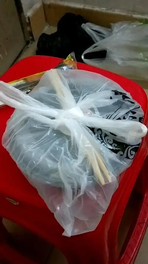 外卖#吃完外卖打包好,爱护环境,人人有责