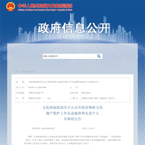 国家级名单公示!黑龙江672个集体,6名个人入选