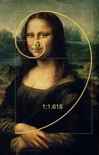 《维特鲁威人》,《蒙娜丽莎》,还有《最后的晚餐》中也都有黄金分割的