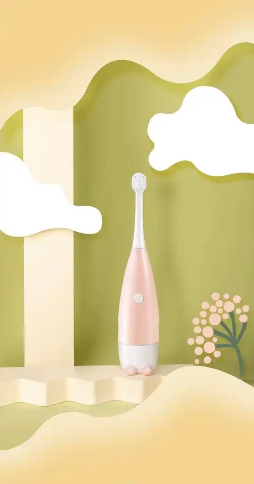 儿童电动牙刷场景图|工业/产品|生活用品|哥来自农村_原创作品-站酷