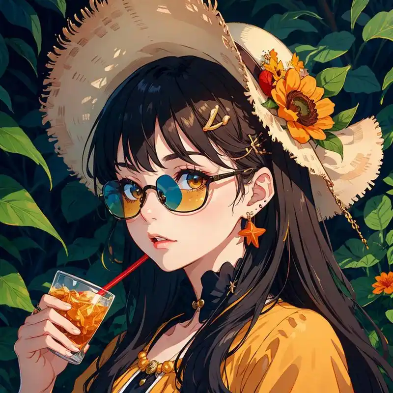 阳光女孩与午后时光 #百度秋冬打卡挑战赛