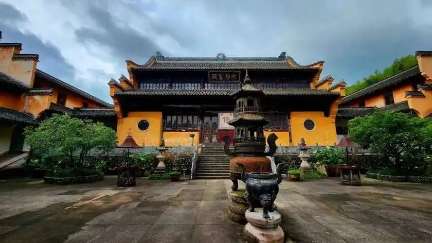 诗路天台┃《送僧归天宁万年禅院》 北宋61安德裕_田衣_状元_平田