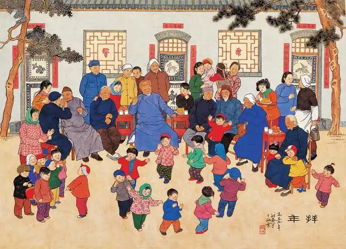 怀旧50年代的年画6