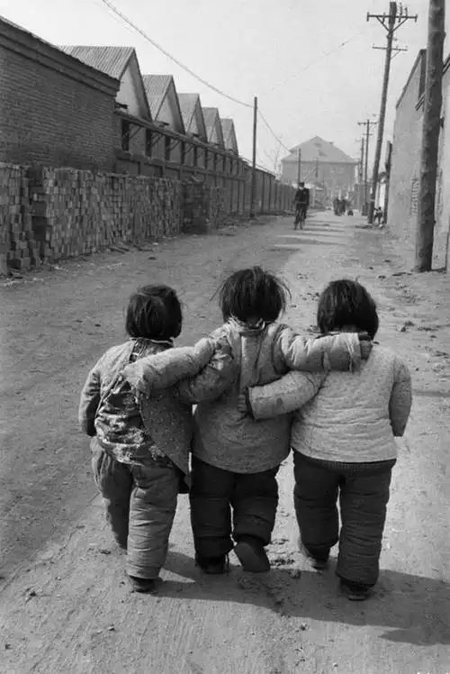 老照片:50年代的中国,北京,故宫,天桥