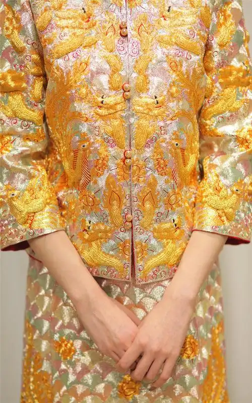 nacai婚纱——褂皇龙凤褂