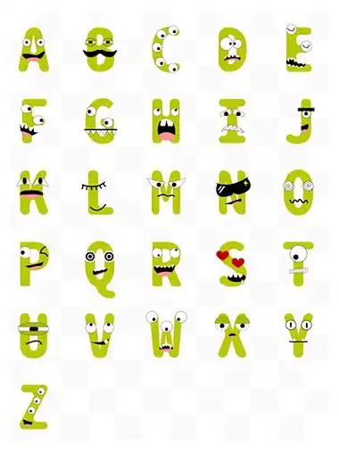 英文表情11859154飘逸烟雾中国风水墨大写英文字母艺术字1961546创意