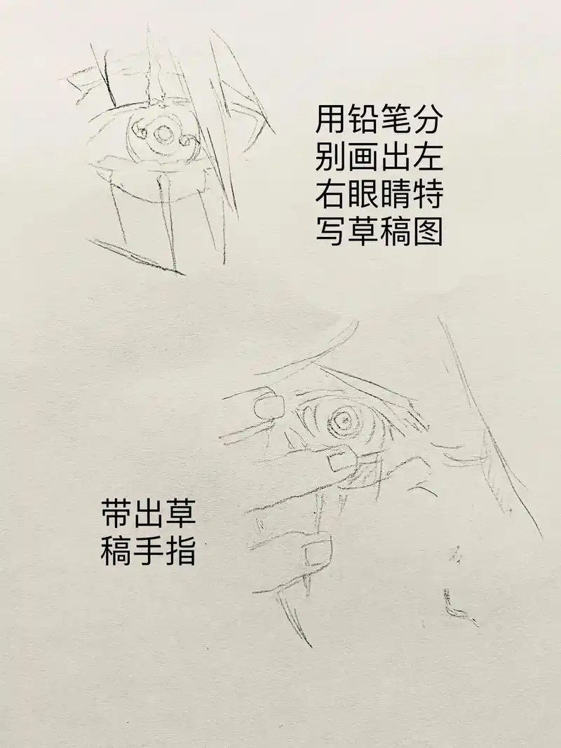 动漫中强大的瞳力,写轮眼手绘教程? #火影忍者#动漫手绘 # - 抖音