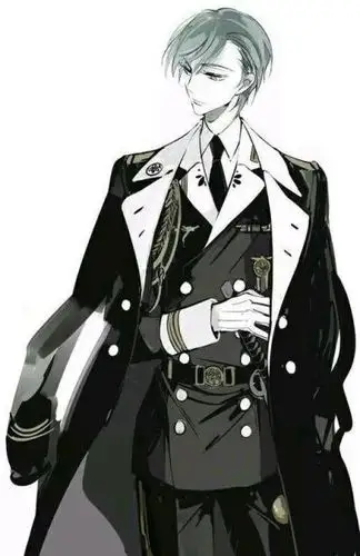 动漫男生 基头 军服