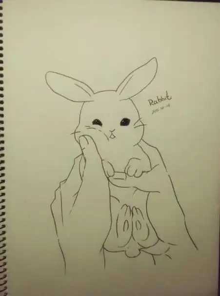 素描纸版面设计简笔画