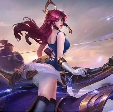 王者荣耀伽罗流口水图