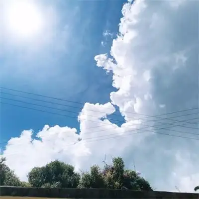 蓝天白云风景头像唯美超美大自然头像白云