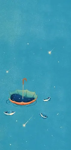 好看的动漫壁纸插画图,小清新风格插画作品