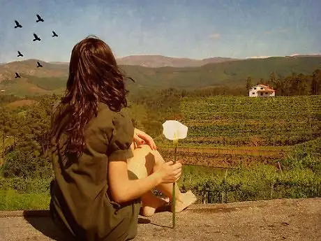 欧美伤感女生背影图集