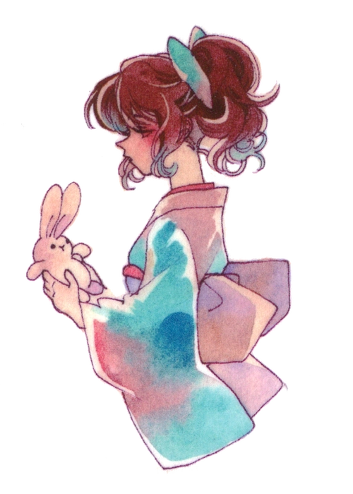 抠图人物手账素材