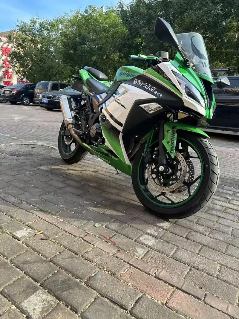 小忍者400 #每个男人都有一个机车梦 #川崎ninja4 - 抖音