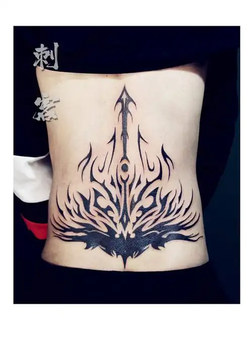 修改图腾纹身图片背部纹身图案