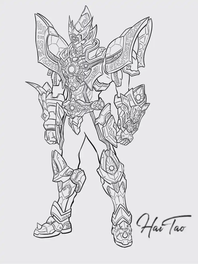 铠甲勇士-修罗铠甲    无畏战斗之魂,修罗战神