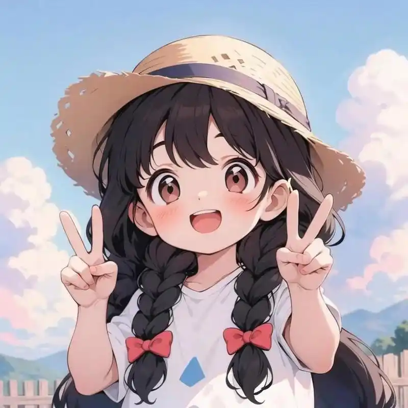 动漫女生头像|超漂亮的长发女孩来喽