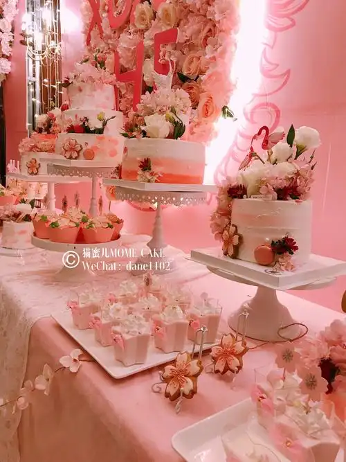 婚礼甜品台
