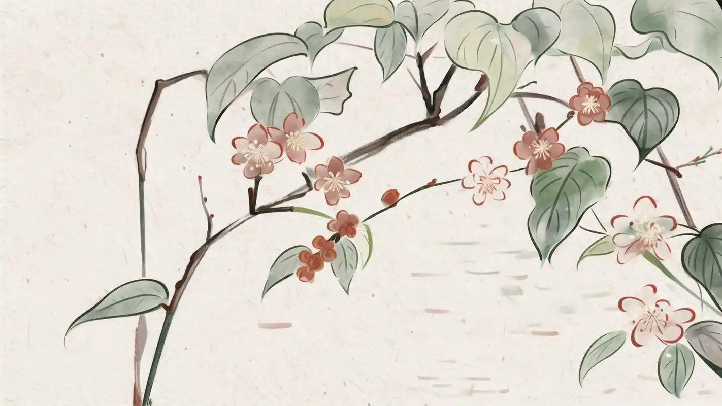 水墨梅花背景图97雅韵十足