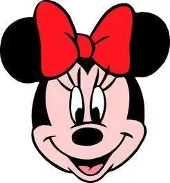 米妮头像简笔画