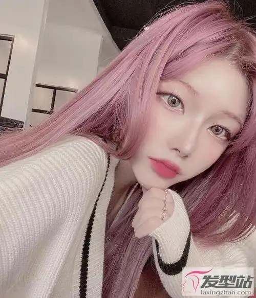 少女应该染什么颜色的头发好看_发型图片