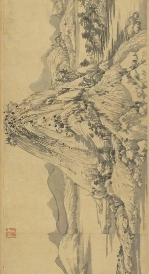 台北故宫· 360年前被烧成两段的中国古代十大传世名画《富春山居图》