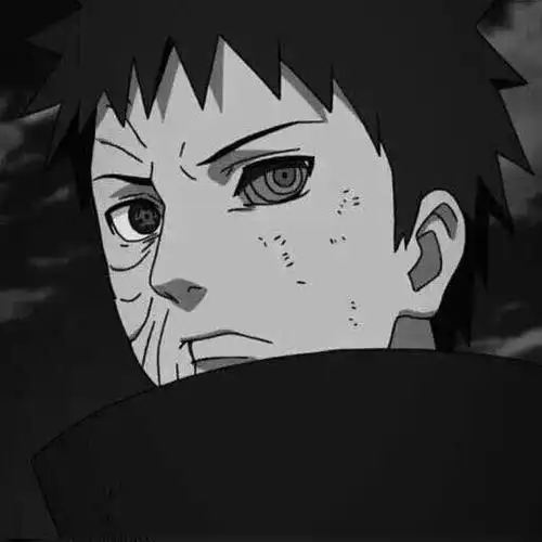 火影宇智波带土头像,我会成为你的眼睛,帮你看清未来