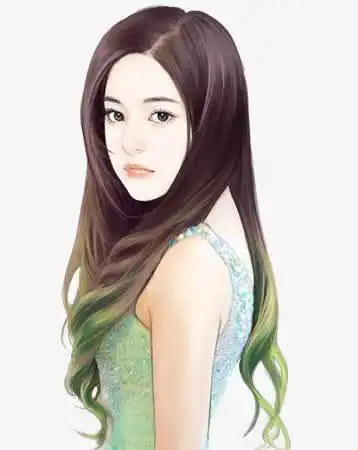 手绘/卡通 手绘元素 > 手绘貌美如花女孩 收藏 [声明] 觅元素所有素材