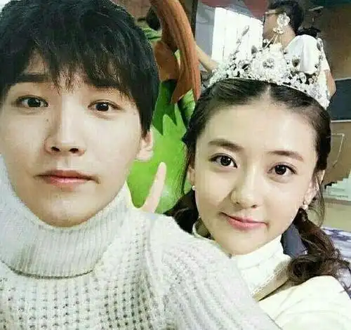 邢昭林的女朋友是梁洁吗两人拍戏真吻婚纱照是不是真的