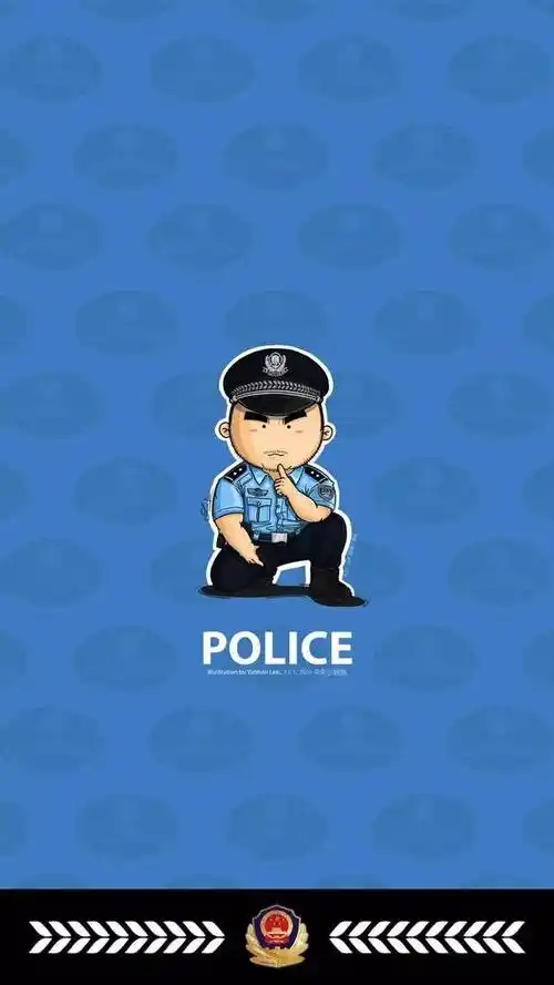 警察元素壁纸,头像,素材大全