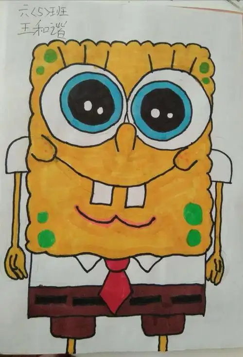 芳子校六年级学生美术作品集 - 美篇