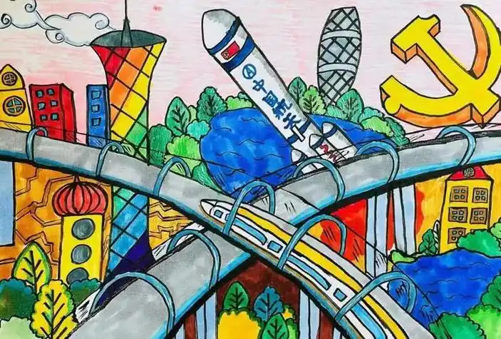 好看的绘画作品简单又好看的绘画作品