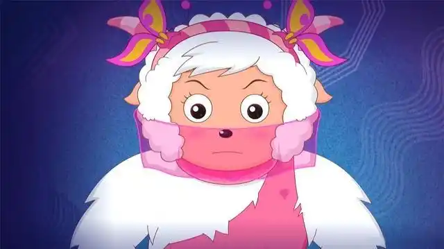 喜羊羊与灰太狼美羊羊变成肌肉女不料面纱掉了含泪坦白身份