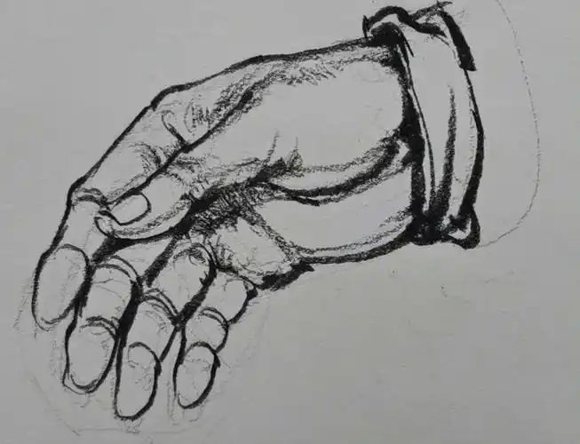 超强干货手部素描干货值得你收藏