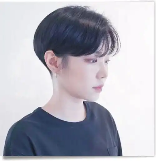 原创女生个性的中性风短发帅起来没男生什么事儿酷酷的超短发真美