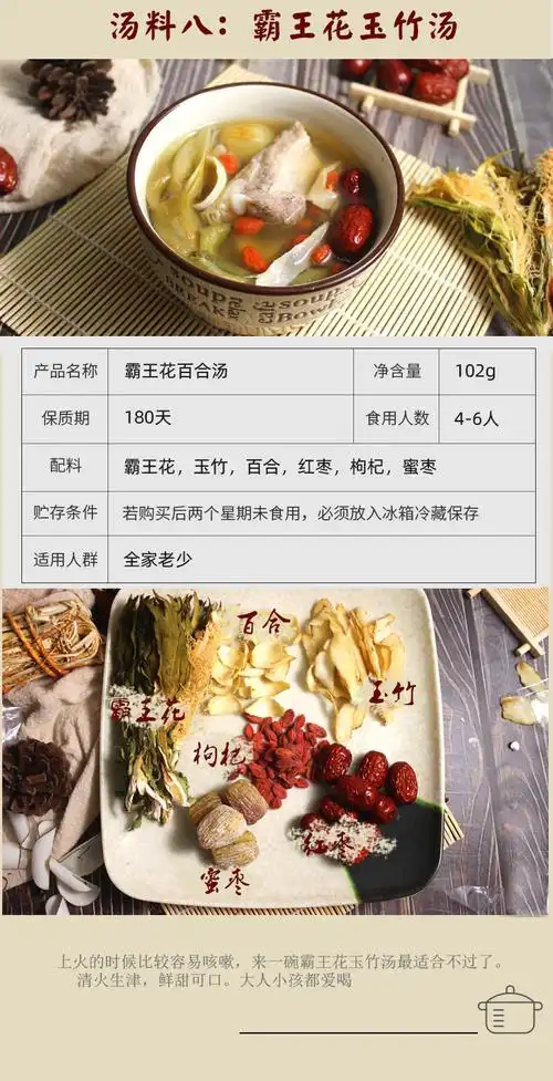 12款煲汤料干货药材养生滋补四季广东炖汤材料药膳补品熬鸡汤料包450